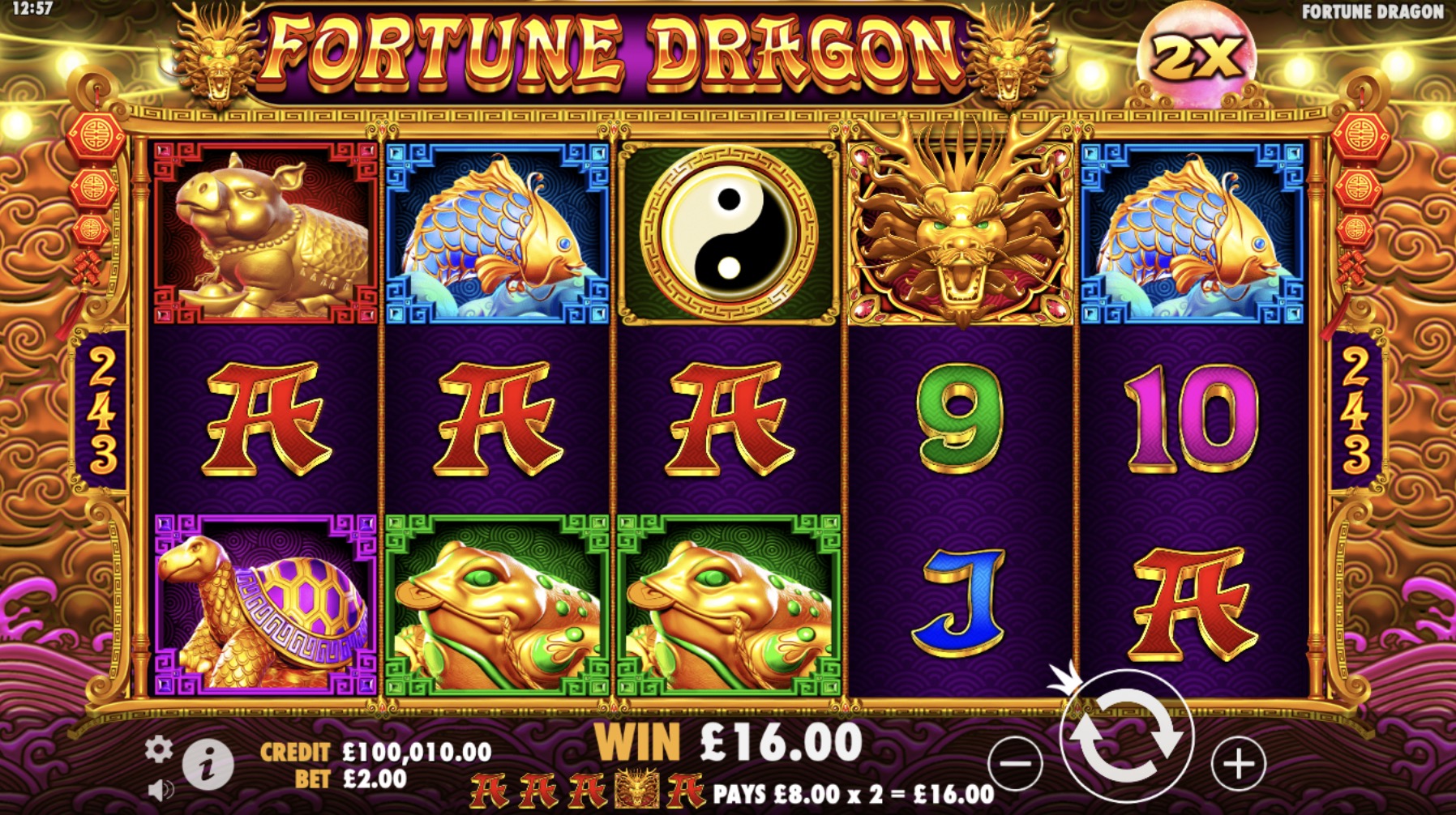 Fortune Dragon       Pragmatic Play